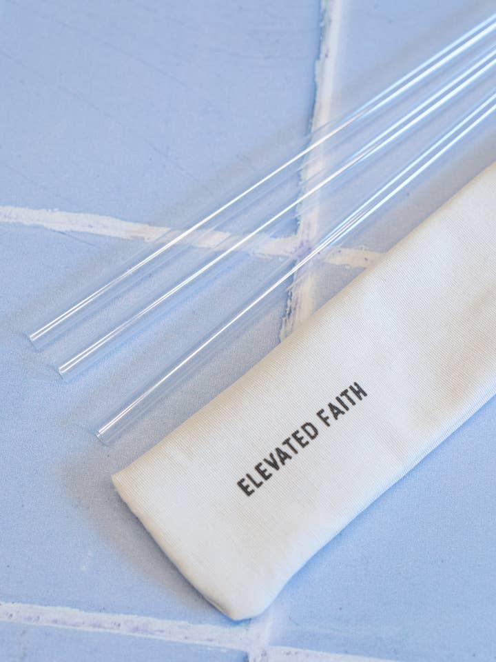 Tumbler Straw Replacement Pack for wholesale by Elevated Faith