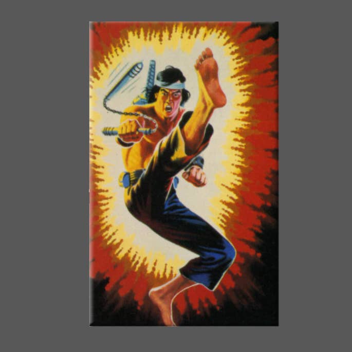 Ba Ba Buttons - Wholesale Magnet - GI JOE, QUICK KICK, Magnet, Button, Mirror, 80'S, COBRA