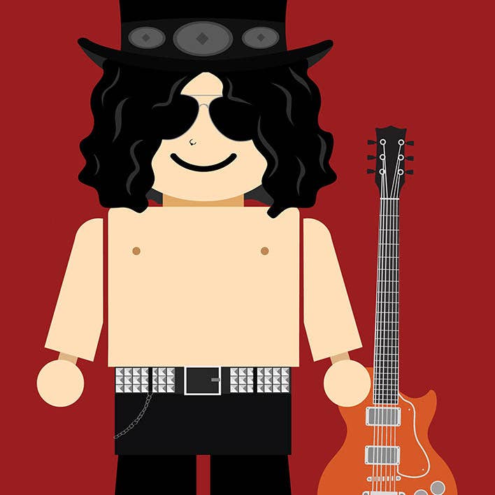 BLUE SHAKER - Wholesale Art Print - Rafael Gomes - Toy Slash0