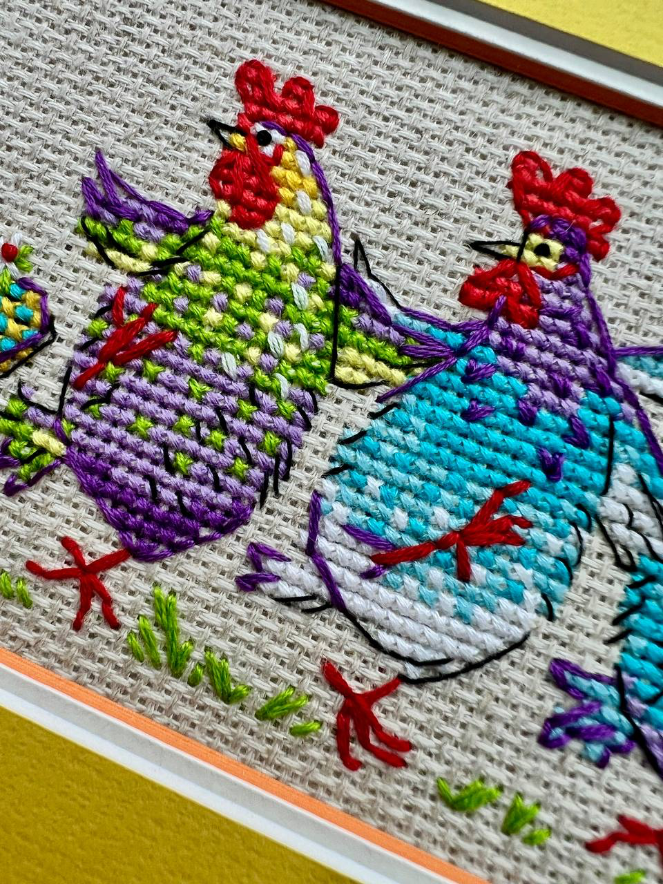 RIOLIS - Wholesale Embroidery/Cross Stitch Supplies - Cross Stitch Kit From Riolis 2266 Cluck-Cluck?!!!8