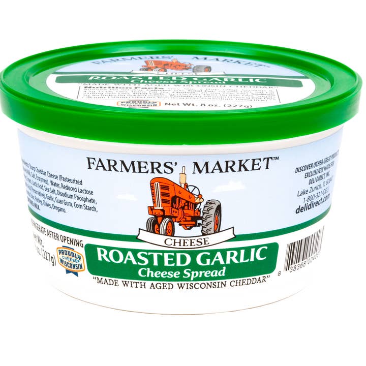Merchandise Unlimited - Vente Fromages - Fromage à tartiner stable à température ambiante 227 g Farmers Market Wisconsin4