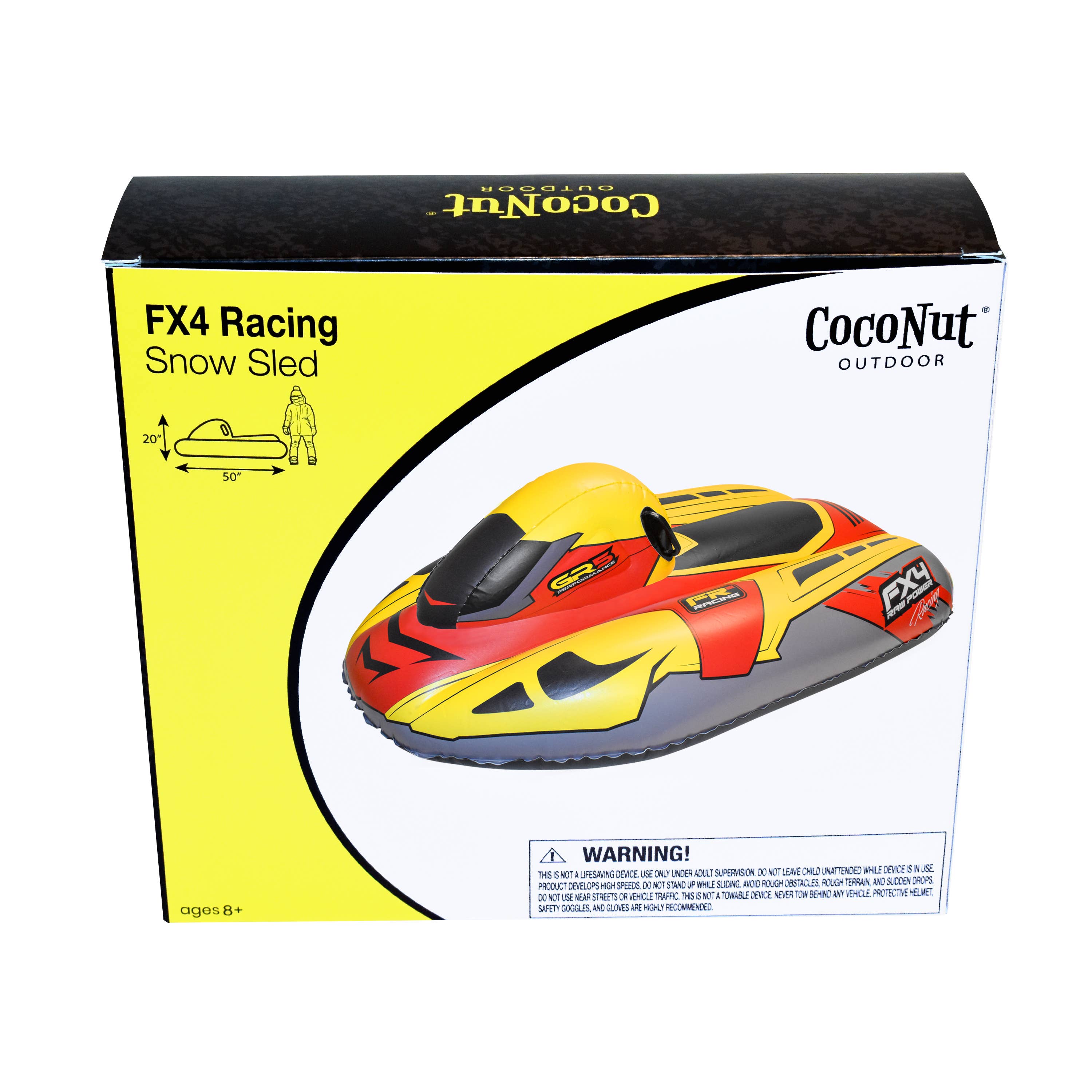 Coconut Outdoor - Vendita all'ingrosso Giocattolo gonfiabile - Bambini e neonati - Slitta gonfiabile per motoslitta - FX4 Racing6