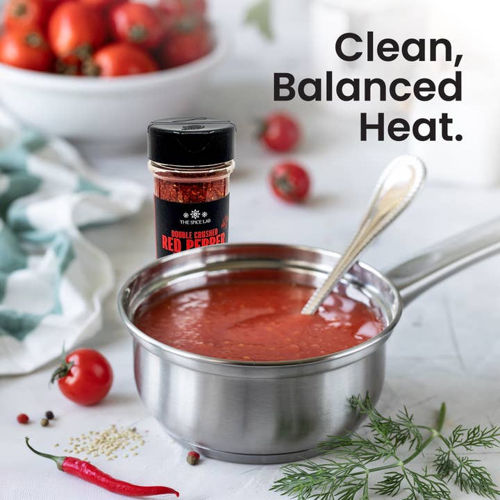 THE SPICE LAB - Wholesale Dried Spice - Double Crushed Red Pepper Flakes- Case of 6 - 3.1 oz Shaker Jars ($3.00 ea.) - Item #5081-PJ4-GRO7