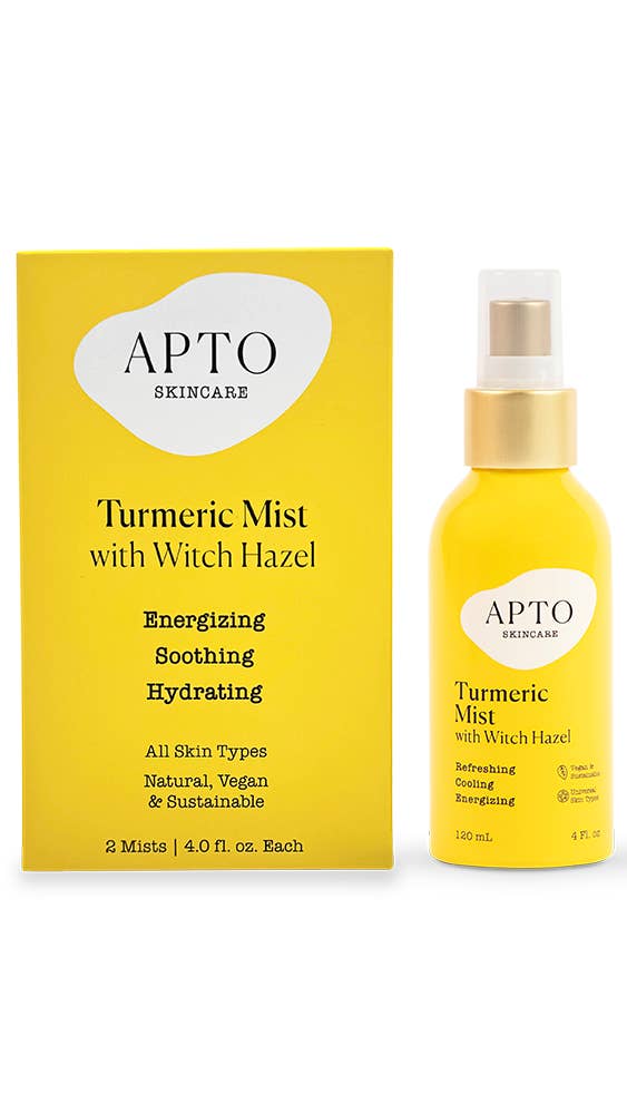Apto Skincare - Wholesale Face & body mist/water - 2-Pack Turmeric & Witch Hazel Reviving Brightening Spritz