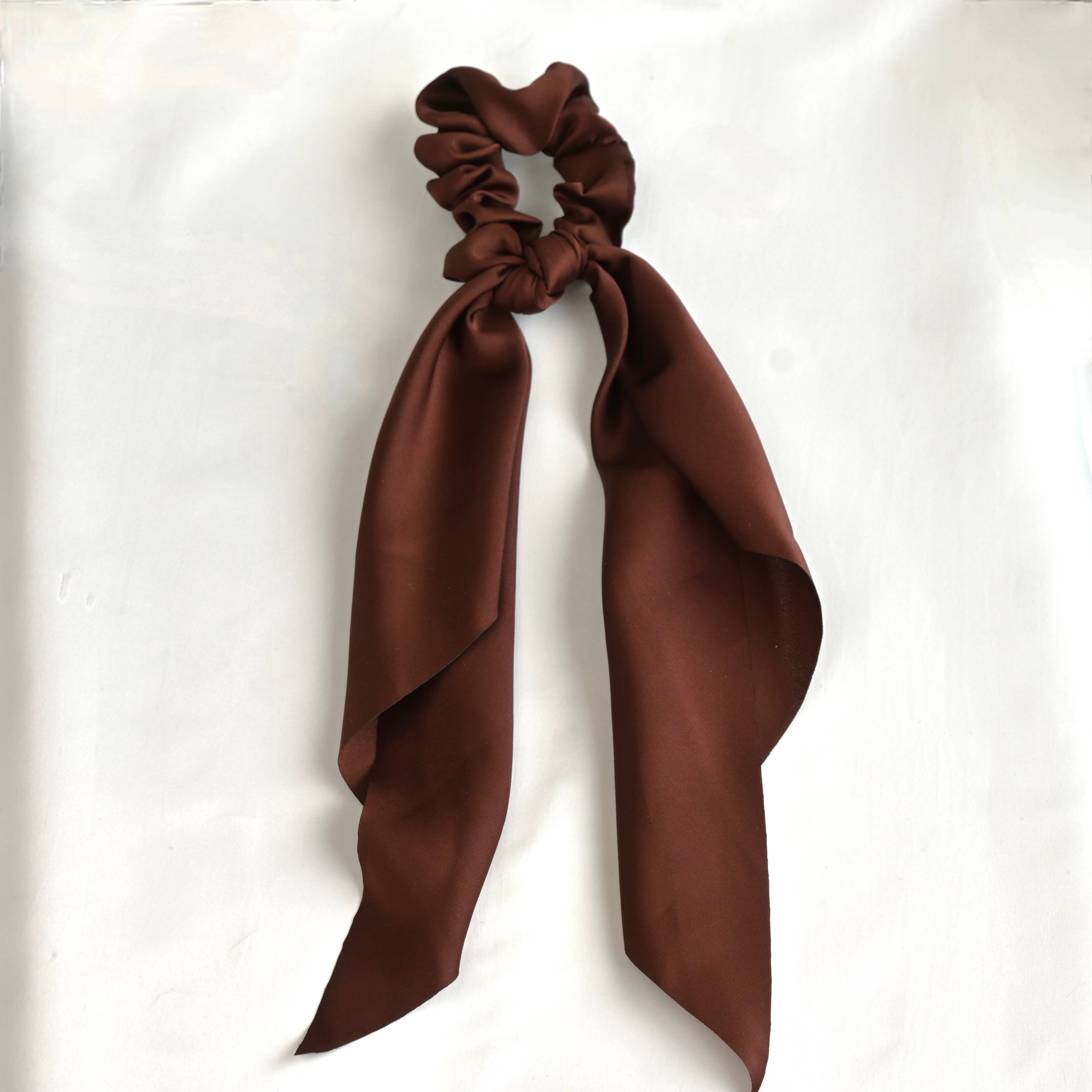 Blueyejewelry - Wholesale Hair Tie - Satin Bow Hair Tie - Satin Ruffled Ribbon Hair Tie 4