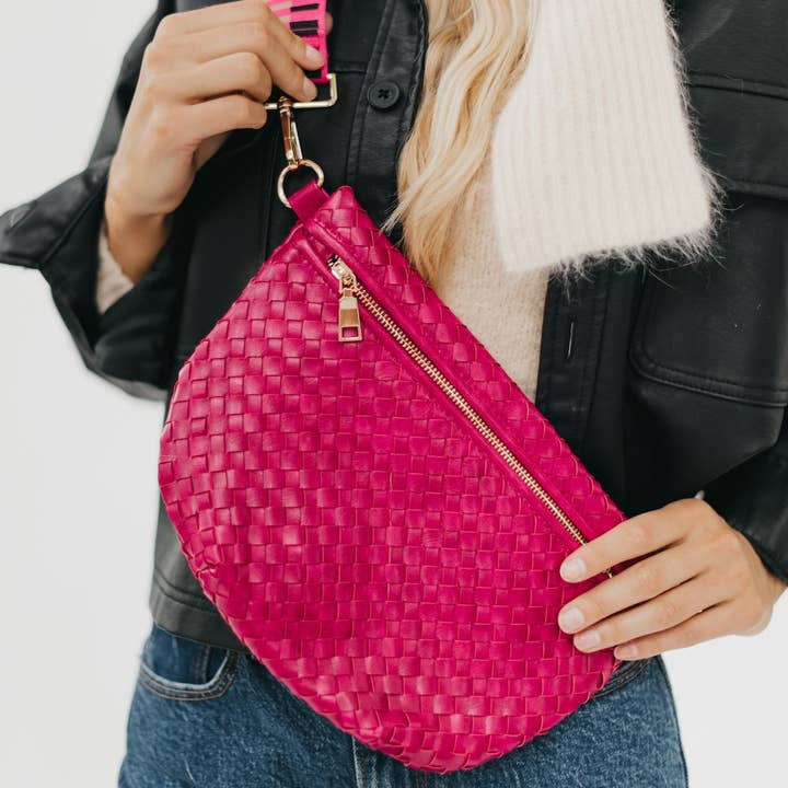 Pretty Simple - Wholesale Belt Bag - Women's - Westlyn Woven Bum Bag *NEW COLORS ADDED*