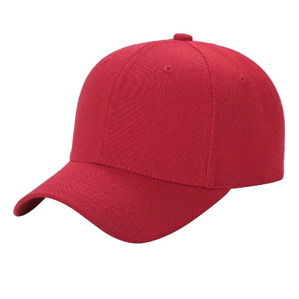 DOBBI - Wholesale Baseball Cap - Unisex - Solid Velcro Baseball Cap2