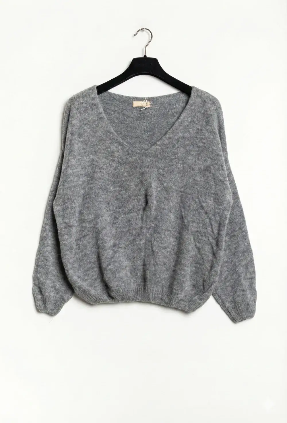 Mimi & Gogo - Vente Pull en maille – femme - Pull uni basique @20127_uni19