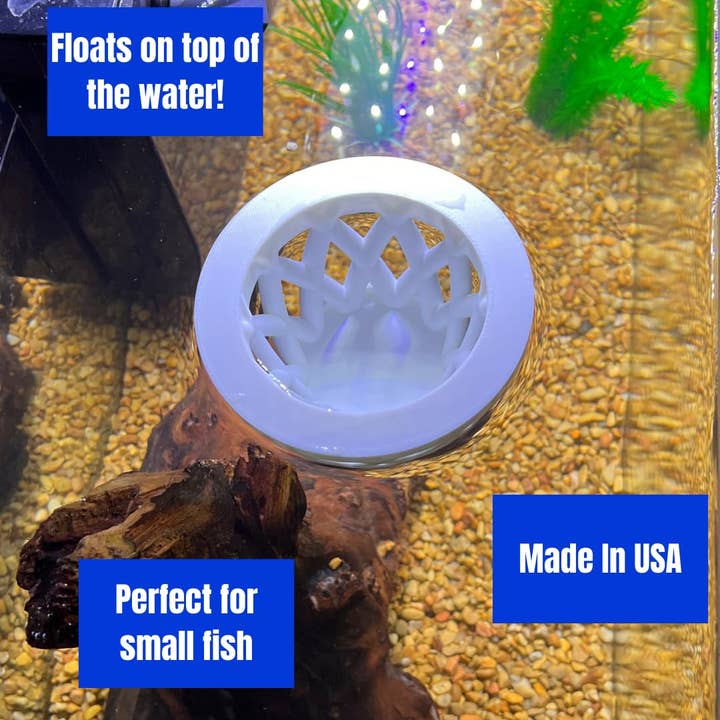 Chatelet - Wholesale Pet Bowl - Cat/Dog - Chatelet Aquarium Fish Feeding Cage | Small Fish Feed Cage | Floats at Surface & Keeps Larger Fish Out | Made in USA17