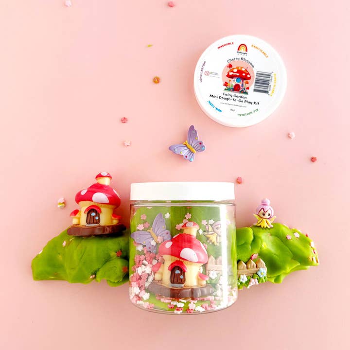 Earth Grown KidDoughs (KidDoughs by EGKD) - Wholesale Putty/Slime - Kids - Fairy Garden Mini Dough-To-Go0