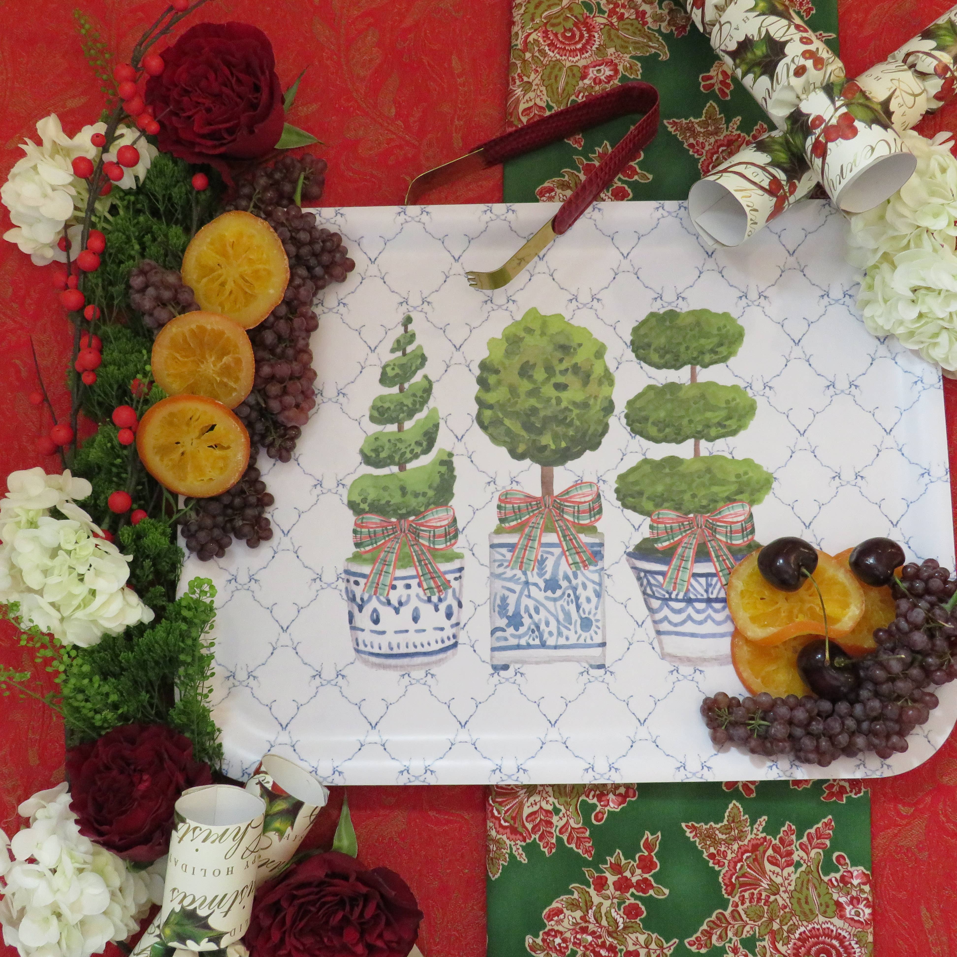 The Muddy Dog - Wholesale Serving Tray - Christmas Delivery Birchwood Serving Tray: Three Sizes 5