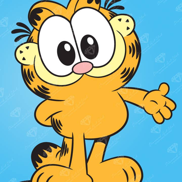 Tiny Garfield for wholesale by Diamond Art Club