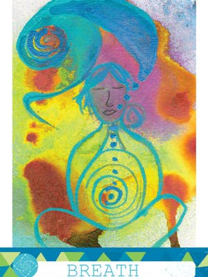 Breath Journal Card for wholesale by Unruly Femme