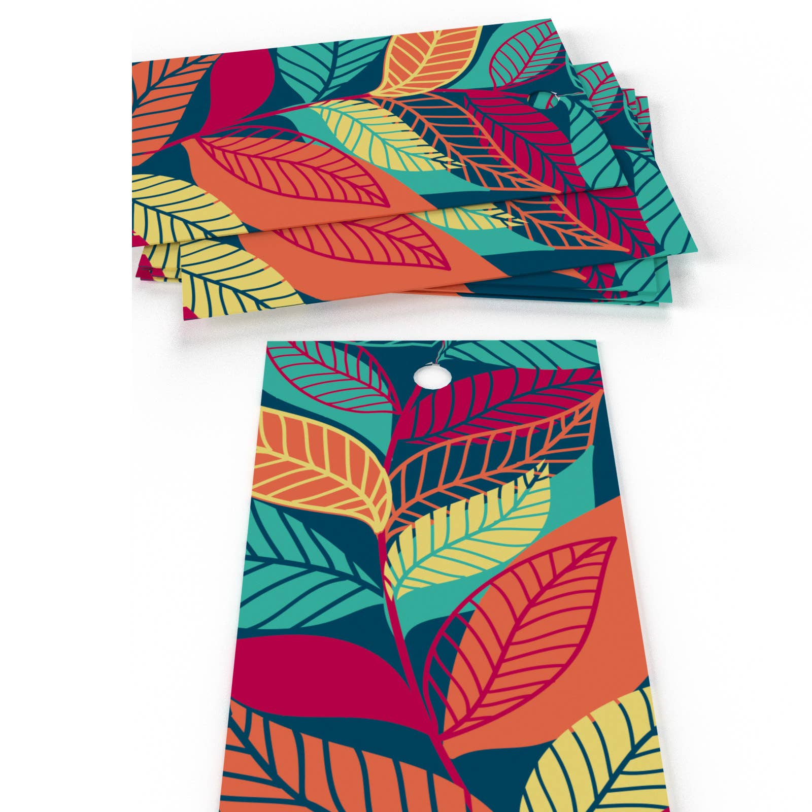 Re-wrapped - Wholesale Flat Wrap - Autumn Leaves Wrapping Paper • ECO Friendly • UK Made4