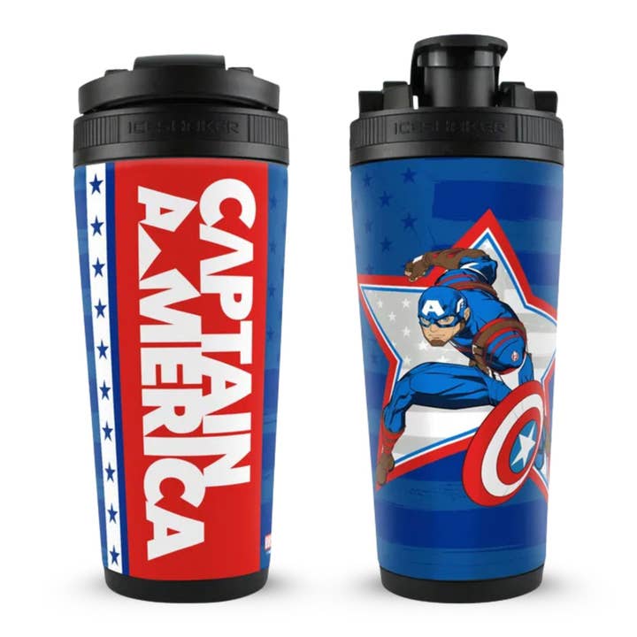 Officially Licensed Marvel 4D 26oz Ice Shakers for wholesale by Ice Shaker