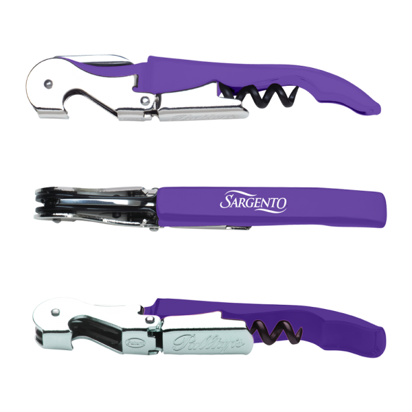 wine-n-gear - Wholesale Bottle/Wine Opener - The Original Collection Corkscrew, Serrated Blade3