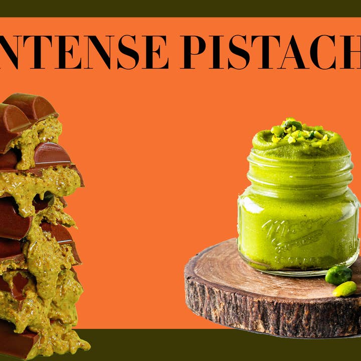 Swisense - Wholesale Chocolate Bar - Premium Dubai Kunafa Pistachio Chocolate Bar -4oz- 8