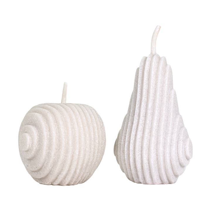 Kavana Decor by The Import Collection - Wholesale Decorative Figurine - Harvest White Quartz Sand Statuaries -Set 2