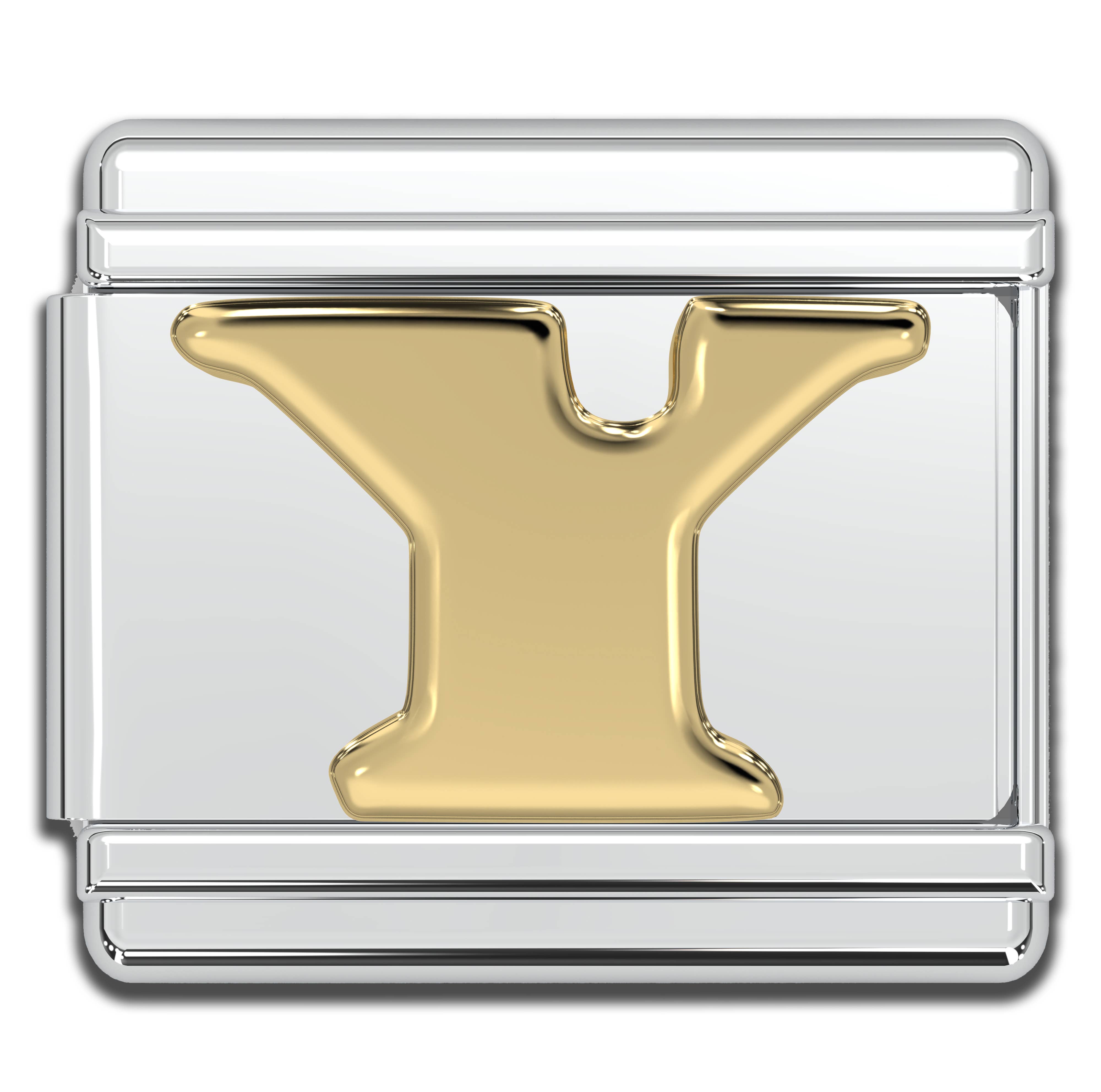 Natalia - Wholesale Individual Charm/Pendant - Italian Charm Letters A-Z - 9mm Gold Bracelet Charms21