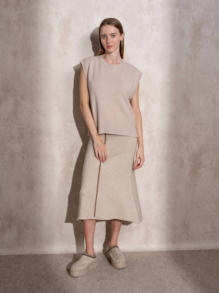 259515 - GILET 52%VI 28%PE 20%PA per la vendita all'ingrosso da parte di SMF