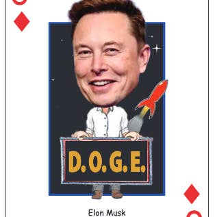 Midwest Novelty / Parody Productions - Venta al por mayor Baraja de cartas - Baraja de Cartas Presidenciales Trump #471