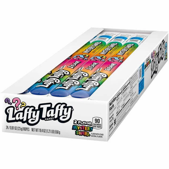 Royal Wholesale - Wholesale Taffy - Laffy Taffy Mystery Swirl Rope 24ct