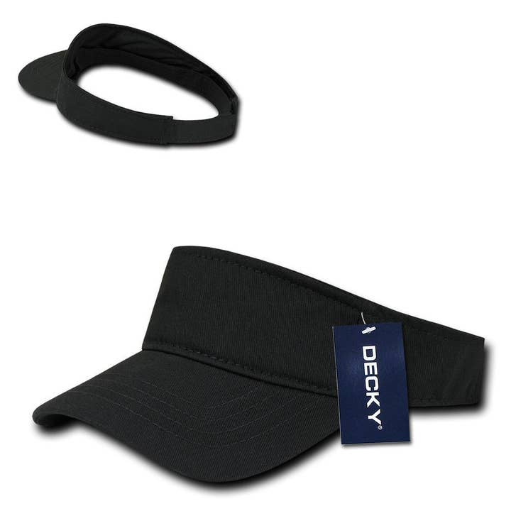 The Park Wholesale - Wholesale Visor - Unisex - Decky 3001 Blank Sports Visor