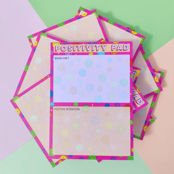 The Paper Lobster - Wholesale Notepad - Positivity Pad A62