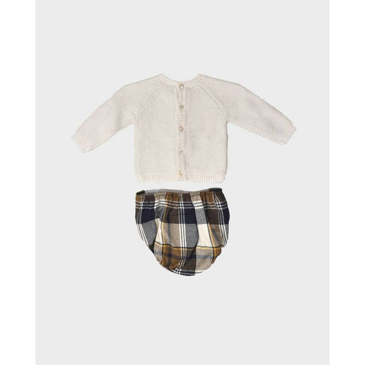 Nicky LO Set + Checkered Romper for wholesale by La ormiga