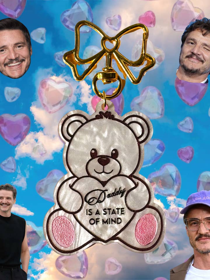 Llavero de Osito de Peluche Adorable para venta al por mayor de No Guts No Glory Jewelry + Co