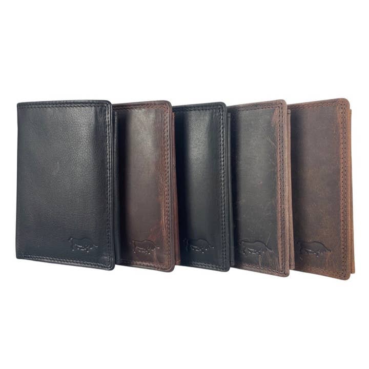 Arrigo - Wholesale Wallet - Men's - Men Wallet - Buffalo Leather - Billfold - RFID