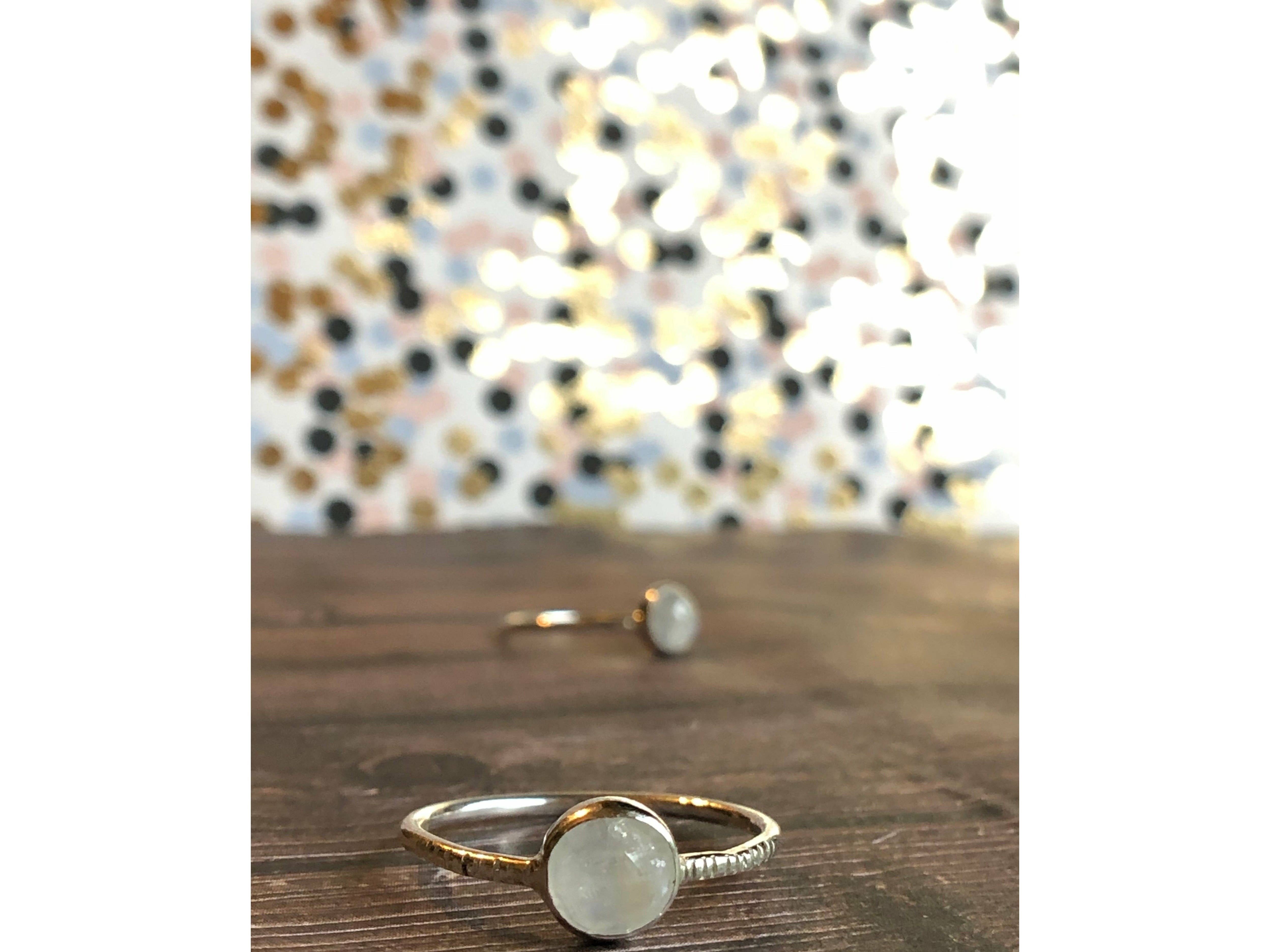 Nevermore Fine Jewelry - Vente Solitaire - Bague Moonstone7