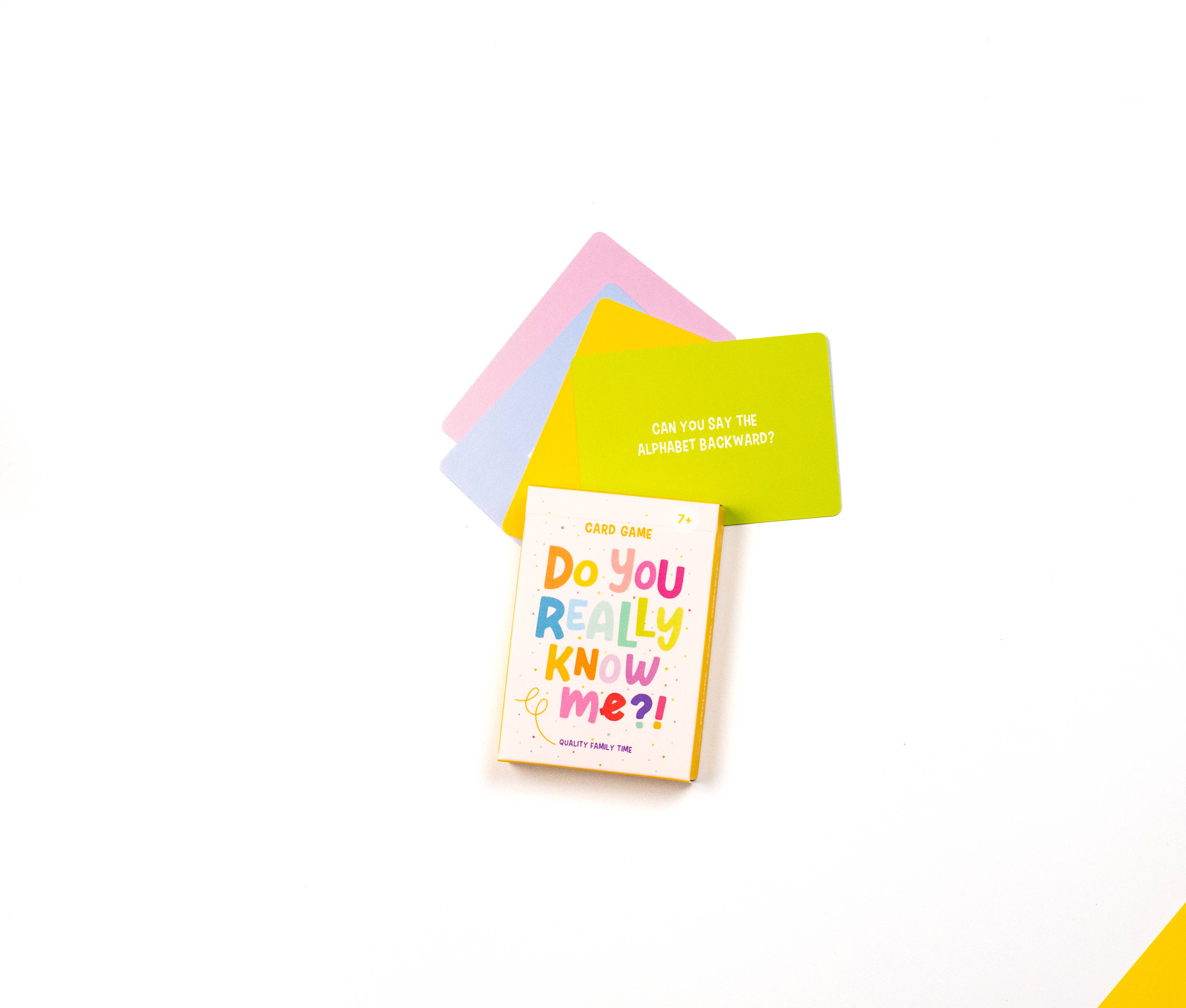 Explore. Learn. Observe. - Wholesale Card Game - Do You Really Know Me?! | Family Conversation Card Game4