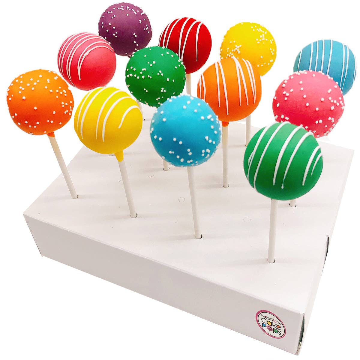 NY CAKE POPS - Wholesale Cake - Dozen Pop Mix Cake Pops0
