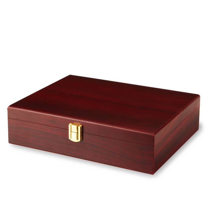TRUE - Wholesale Wine Tool Set - Wine Essentials Accessory Kit w/ Wood Storage Box - Set of 7