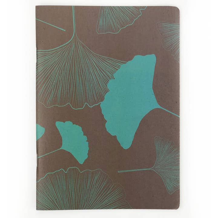 Set of 2 A5 Eco-friendly Notebooks - Ginkgo for wholesale by Rippotai