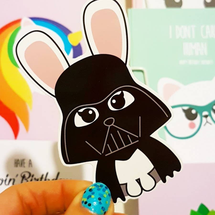Studio Inktvis - Vente Autocollant - Autocollant Dark Bunny Star Wars5
