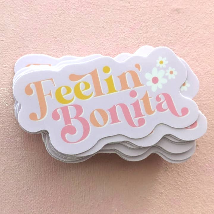 FioriBelle - Wholesale Sticker - Feelin Bonita - Spanish Affirmation Vinyl Stickers