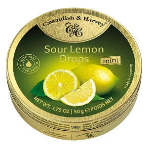 L&F Universal Goods - Wholesale Hard Candy - Cavendish & Harvey Sour Lemon Drops 7/1.75OZ0