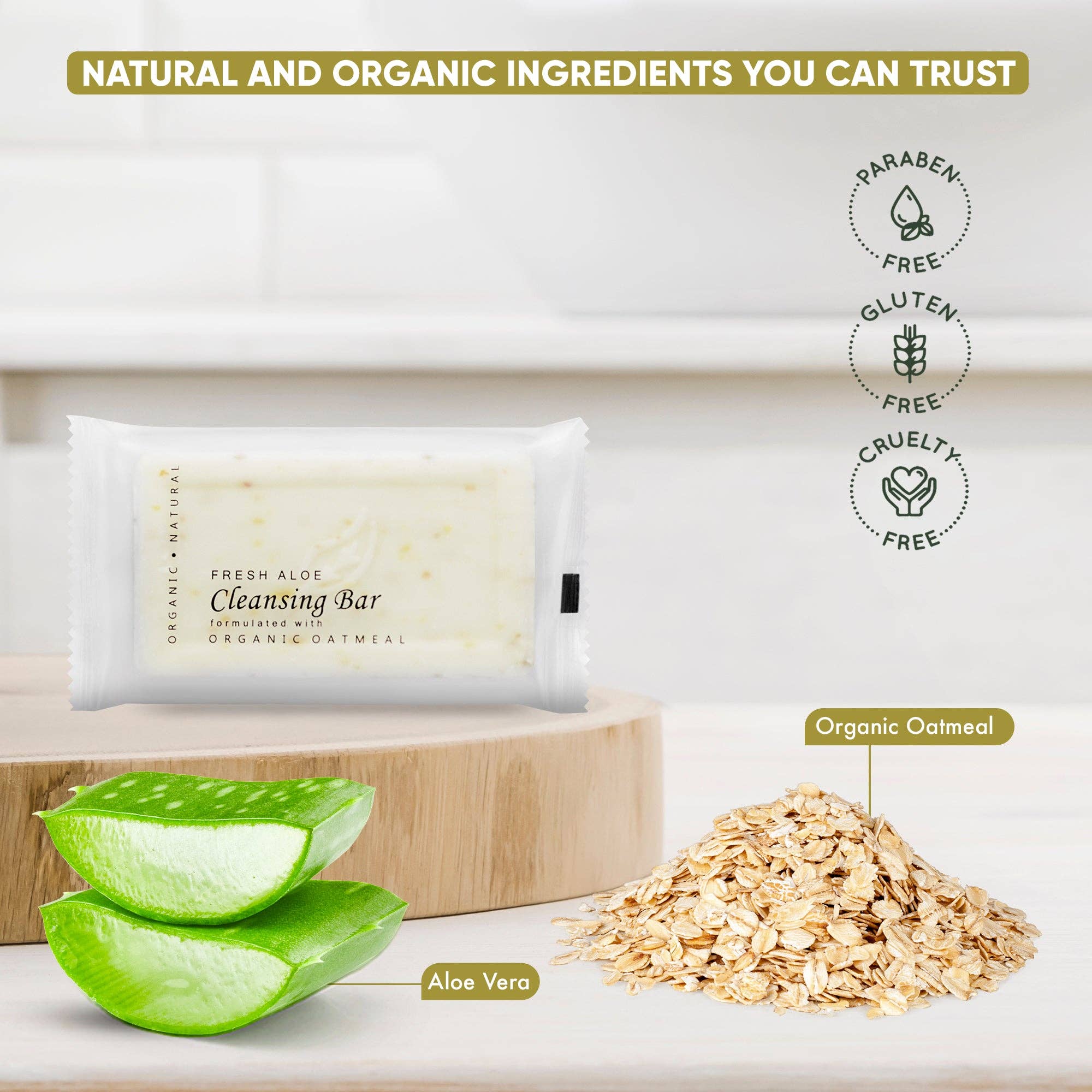 Diversified Hospitality Solutions - Wholesale Bar Soap - Diversified Hospitality White Aloe Vera Bar Soap, Travel Size Hotel Amenities, 1.25 oz (Case of 288) (1.25 oz.)3