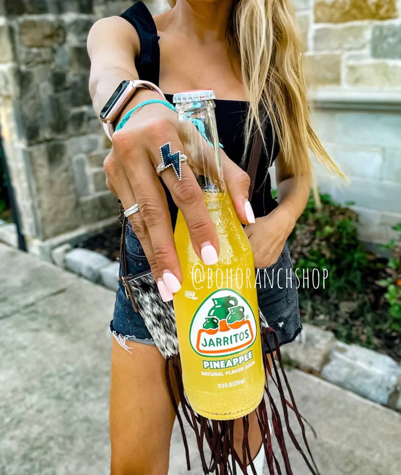 Boho Ranch Shop - Wholesale Cocktail/Statement Ring - Western Lightning Bolt Thunder -  Ring9