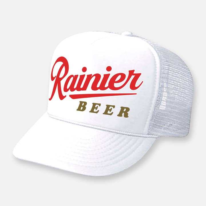 Webig Moto Company - Wholesale Trucker Hat - Unisex - RAINIER BEER HAT10
