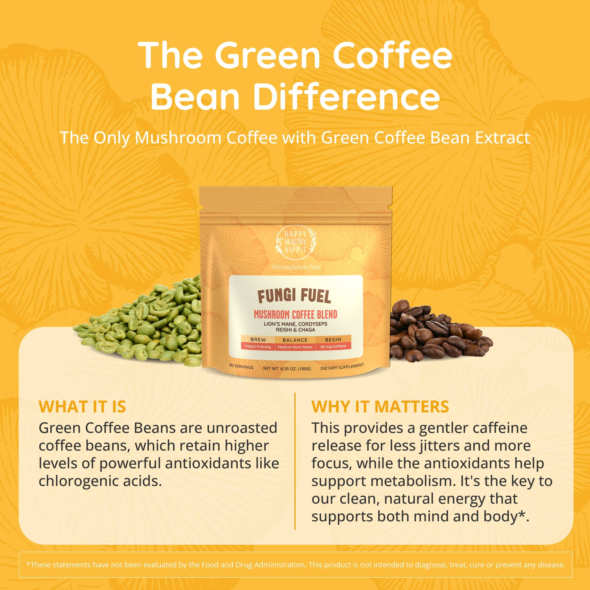 Happy Healthy Hippie - Vente Café moulu - Café aux champignons7