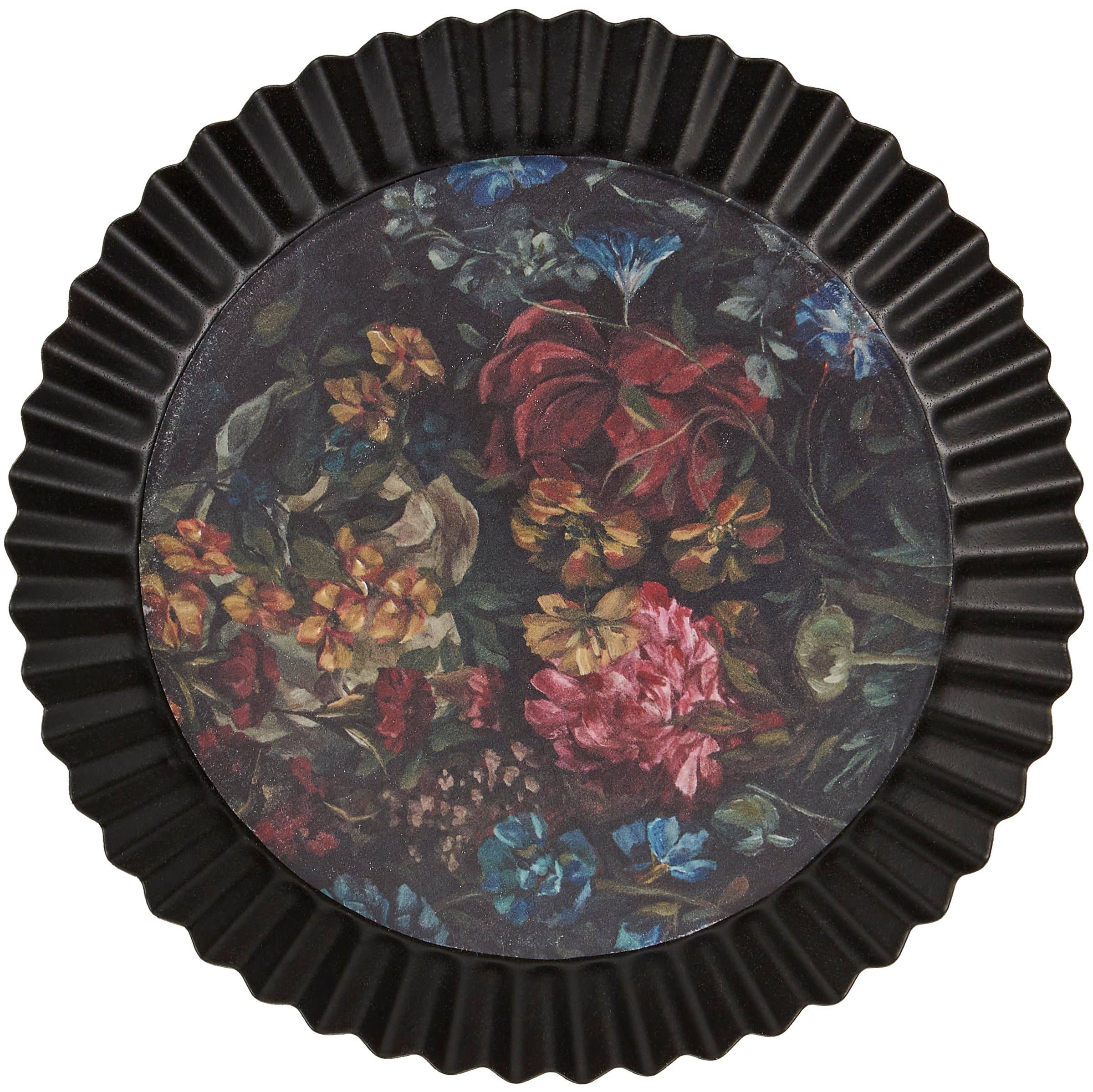 Primitives by Kathy - Wholesale Decorative Tray - Moody Floral Vanity Tray2
