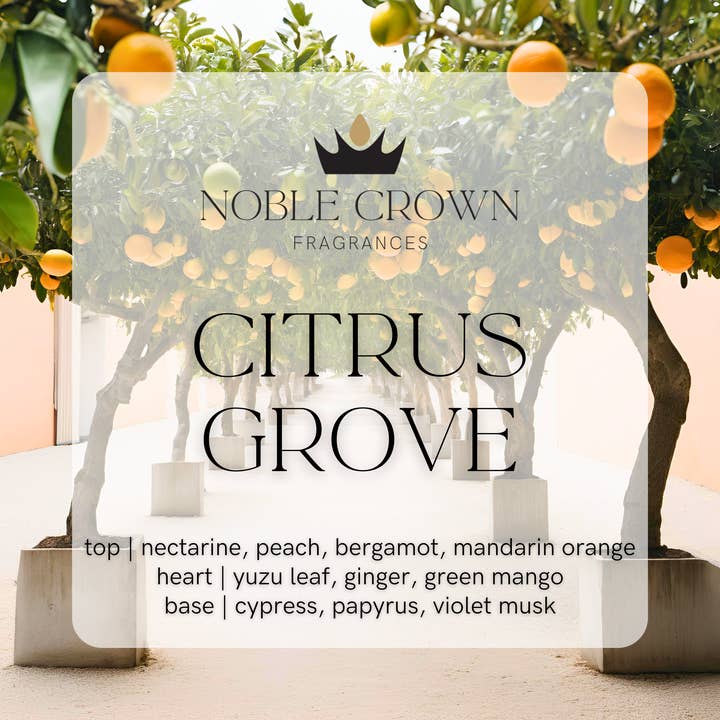 Noble Crown Fragrances – Engroshandel Duftspray – Citruslund Værelse + Linned Spray2