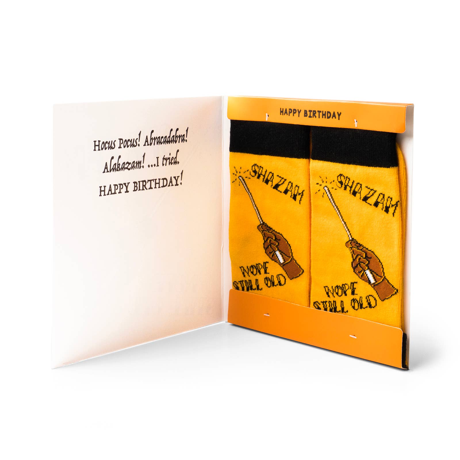 DM Merchandising - Vendita all'ingrosso Calzini - Unisex - Set regalo calzini con biglietto d'auguri « IT'S YO BIRTHDAY » Two Left Feet30