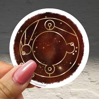 11th Doctor "Geronimo" Catchphrase Sticker for wholesale by Fandemonium Design