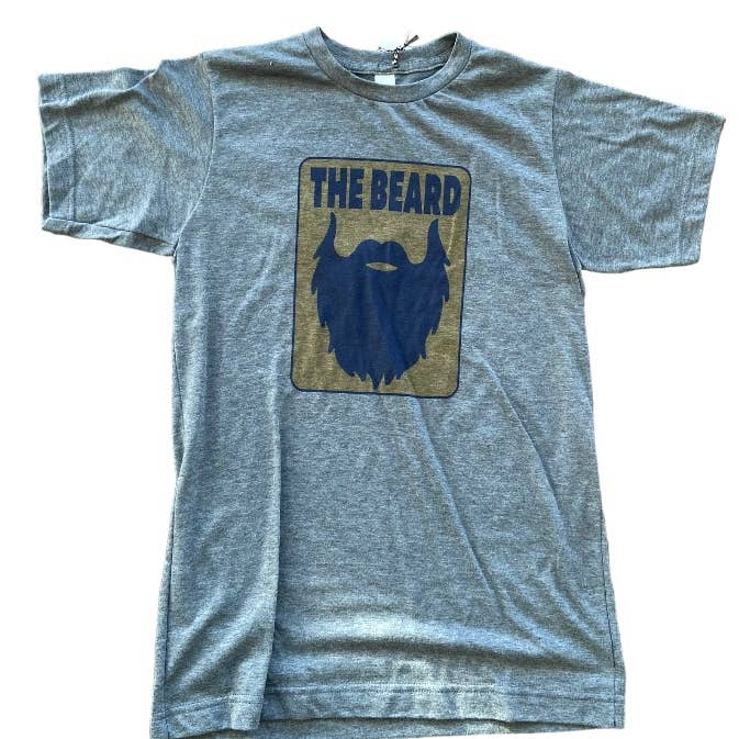 the beard ted lasso tee XS-3X charcoal shirt for wholesale by Pop Culture Craze