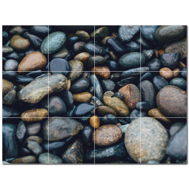 Rock Stone Ceramic Tile Ceramic Tile Mural PT500938 for wholesale by Picture-Tiles.com
