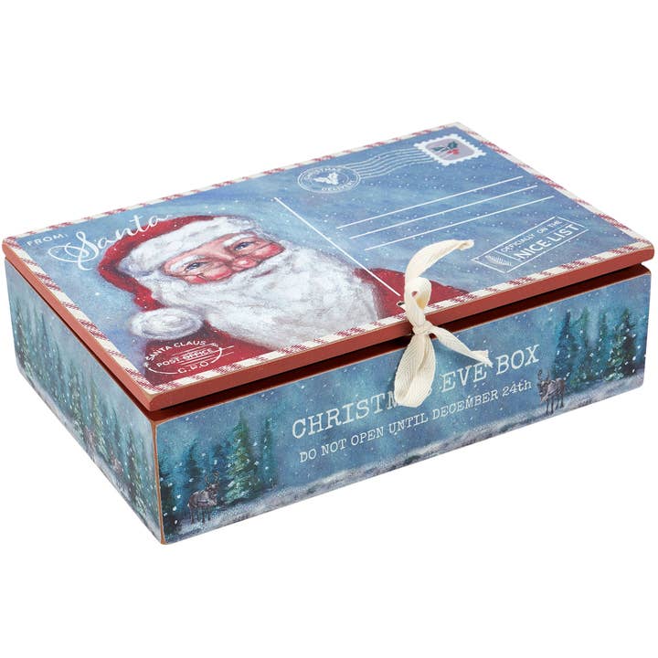 Primitives by Kathy - Wholesale Stationery/Notecard Set - Christmas Eve Giving Box